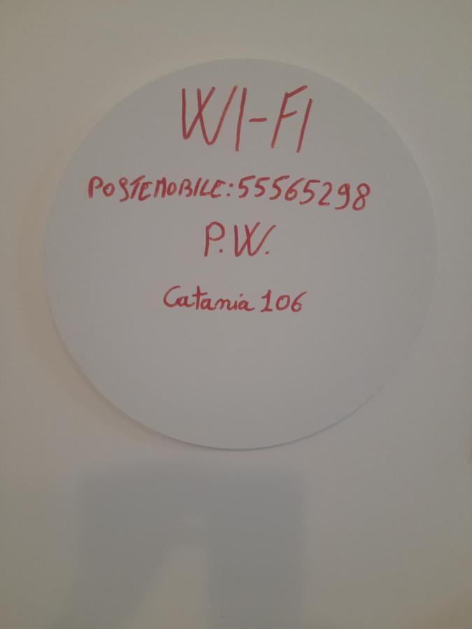 Bed and Breakfast Cta Catania Aeroporto Fontanarossa Reception H24 Экстерьер фото